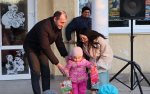 В поселке Раздольное состоялось открытие главной новогодней ёлки