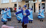 В поселке Раздольное состоялось открытие главной новогодней ёлки