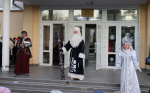 В поселке Раздольное состоялось открытие главной новогодней ёлки