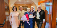 Жительница поселка Раздольное отметила 95-летний юбилей - Раздольненский район