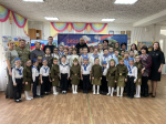В Раздольненской центральной районной детской библиотеке прошел литературно-патриотический час «Будем Родину любить, будем Родине служить»