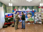 В Раздольненской центральной районной библиотеке им. А.И. Домбровского состоялся час воинской славы «Держава армией сильна»