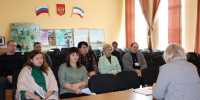 Татьяна Вышинская и Ольга Ломоносова провели заседание организационного комитета, посвящённое подготовке к празднованию 80-летия Победы в Великой Отечественной войне - Раздольненский район