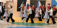 На базе МБОУ "Раздольненская школа-гимназия №2 им. Леонида Рябики" состоялся муниципальный этап Всероссийской военно-спортивной игры «Зарница» - Раздольненский район