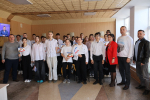 Денис Олейник провел встречу со школьниками в Доме молодёжи Раздольненского района