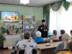 Получатели социальных услуг отделения дневного пребывания граждан пожилого возраста и инвалидов ГБУ РК «ЦСО Раздольненского района» посетили  мероприятие «Пасхальный благовест»