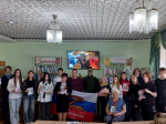 В Раздольненской центральной районной библиотеке им. А.И. Домбровского состоялся час патриотизма «Герои нашего времени»