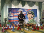 В Раздольненской центральной районной библиотеке им. А.И. Домбровского состоялся час патриотизма «Герои нашего времени»