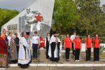 В поселке Раздольное состоялось возложение цветов к Братской могиле советских воинов, посвященное 80-й годовщине Победы в Великой Отечественной войне