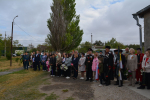 В поселке Раздольное состоялось возложение цветов к Братской могиле советских воинов, посвященное 80-й годовщине Победы в Великой Отечественной войне