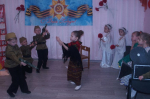 Воспитанники МБДОУ «Раздольненский детский сад № 5 «Сказка» поздравили ГБУ РК «ЦСО Раздольненского района» с праздником 80-летия Победы в Великой Отечественной войне