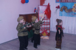 Воспитанники МБДОУ «Раздольненский детский сад № 5 «Сказка» поздравили ГБУ РК «ЦСО Раздольненского района» с праздником 80-летия Победы в Великой Отечественной войне