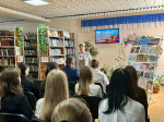 В Раздольненской центральной районной библиотеки им. А.И. Домбровского состоялся час скорби «Глубокая рана народа»