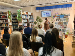 В Раздольненской центральной районной библиотеки им. А.И. Домбровского состоялся час скорби «Глубокая рана народа»