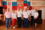 Сотрудников ГИБДД поздравили с профессиональным праздником