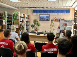 Раздольненской центральной районной библиотеке им. А.И. Домбровского прошел тематический час «Они исполнили свой долг, мы сохраним об этом память»