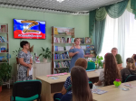 В Раздольненской центральной районной библиотеке им. А.И. Домбровского состоялся час Героя «Пусть мужество Ваше нам будет примером», посвященный поддержке участников СВО