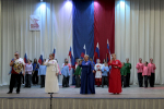 В Раздольненском районном Доме культуры прошел праздничный концерт «Флаг моего государства» ко Дню Государственного флага РФ