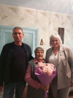 Жительница поселка Раздольное отметила свой 95-летний юбилей