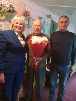 Житель поселка Раздольное отметил 95-летний юбилей