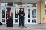 В поселке Раздольное состоялось открытие главной новогодней ёлки