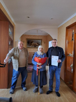 Жительница поселка Раздольное отметила 96-летний день рождения