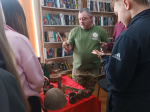 В Раздольненской центральной районной библиотеки им. А.И. Домбровского состоялся историко-патриотический час «Сталинград: символ стойкости и победы»