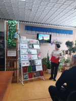 В Раздольненской центральной районной библиотеки им. А.И. Домбровского состоялся историко-патриотический час «Сталинград: символ стойкости и победы»
