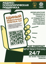 Участники СВО и члены их семей могут бесплатно и круглосуточно получить медико-психологическую помощь в специальном федеральном чате