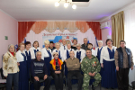 В ГБУ РК «ЦСО Раздольненского района» состоялось праздничное мероприятие, посвященное наступающему Дню защитника Отечества