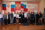 Денис Олейник встретился с активом школьного самоуправления района