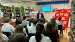 На юношеской кафедре Раздольненской центральной районной библиотеки им. А.И. Домбровского состоялся историко-познавательный час «Память о Победе живёт»