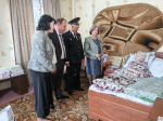 В Раздольненском районе поздравили тружеников тыла и узников концлагерей с 81-й годовщиной Великой Победы