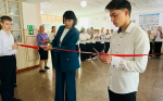 В Раздольненской школе-гимназии №2 открыли обновлённые спортивные раздевалки
